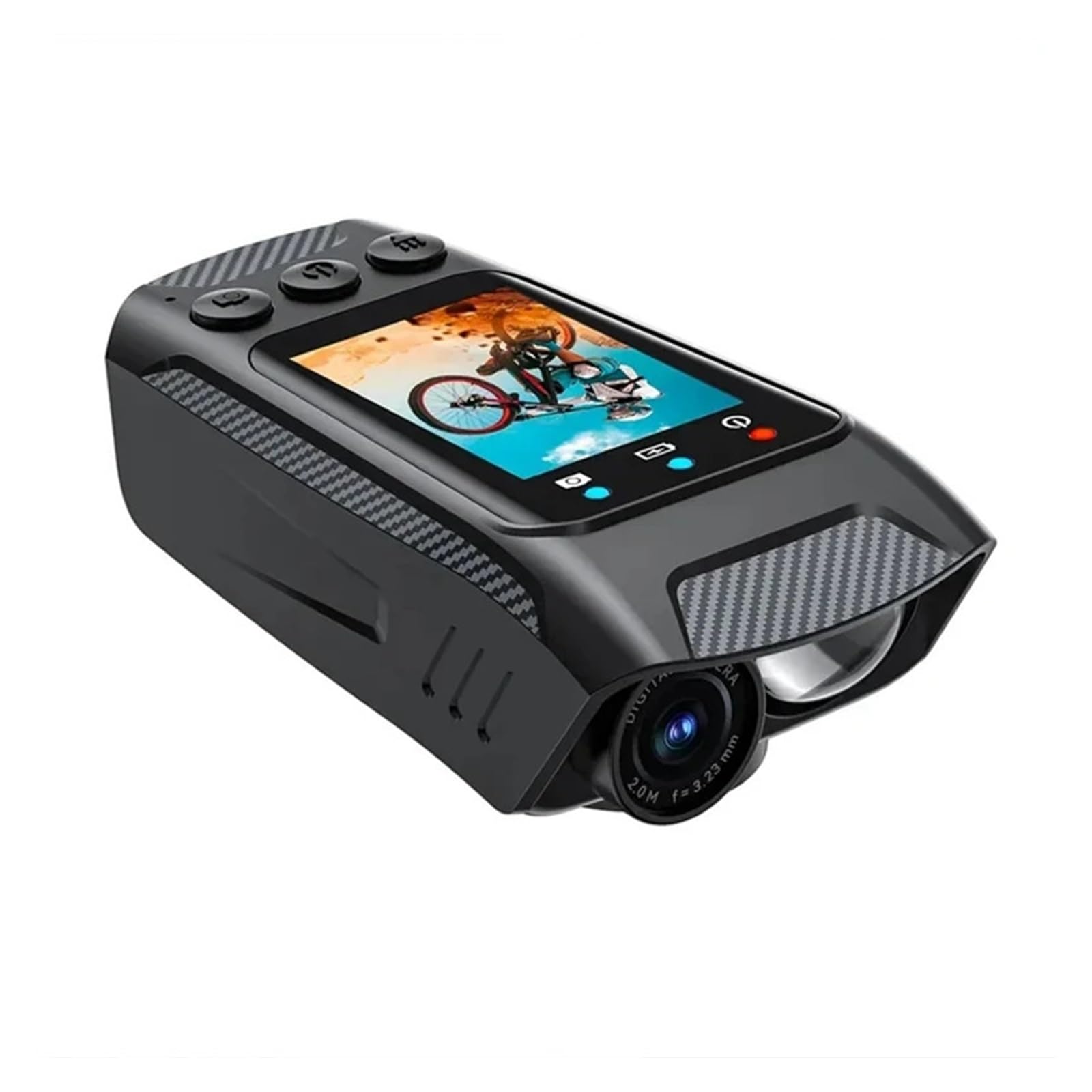 DV 3 1 4K Waterproof Helmet Motorcycle Sports Action Camera Anti Shake | Records outdoor sports, travel, riding, helmet and action video with portable wide-angle camera functions-picture-21