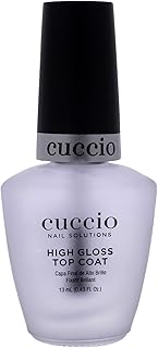 Colour High Gloss Nail Top Coat - Developed With UV Absorbers To Help Protect The Nail Colour - Flexible Chip Resistant Protective Coating - Extends The Wear Of Your Manicure - 0.43 Oz