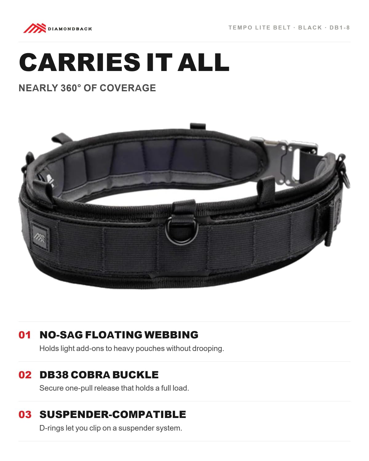 Diamonback Tempo Lite Gürtel