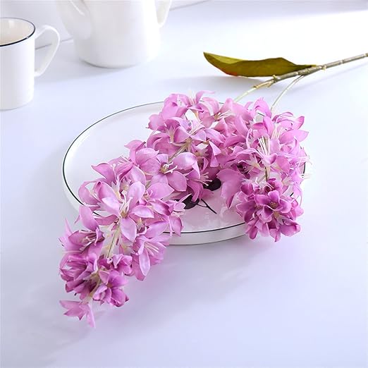 Amazon 造花 人工ヒヤシンスシルクの花 ホームパーティーのホテルリビングルーム庭のオフィステーブルの装飾 花束 色 D 造花 オンライン通販