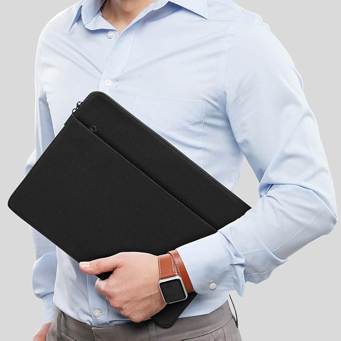 Funda para portátil NIDOO 15.6 pulgadas, color negro miniatura 6