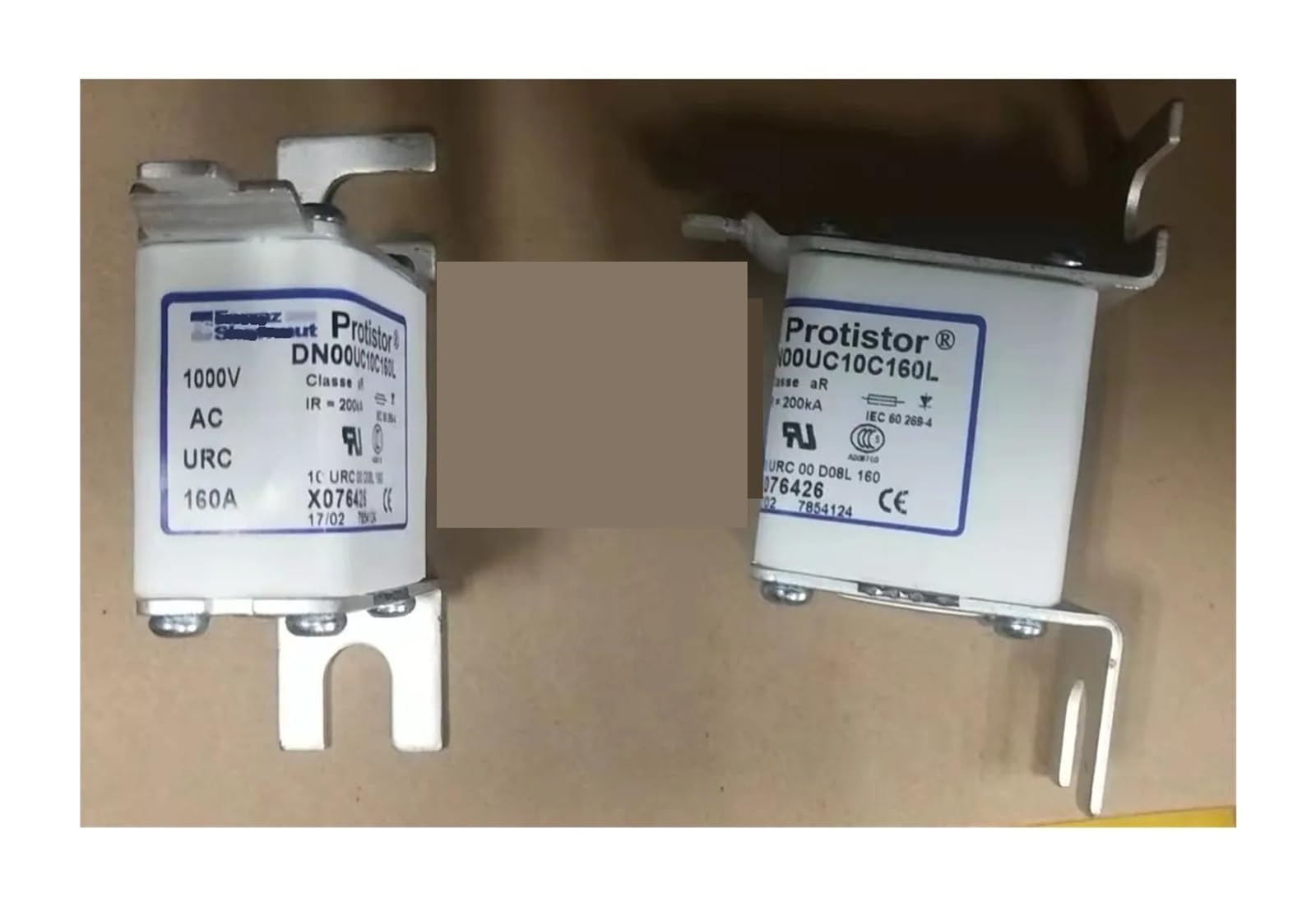 Fusible DN00UC10C250L pour securiser les circuits industriels contre les courts circuits