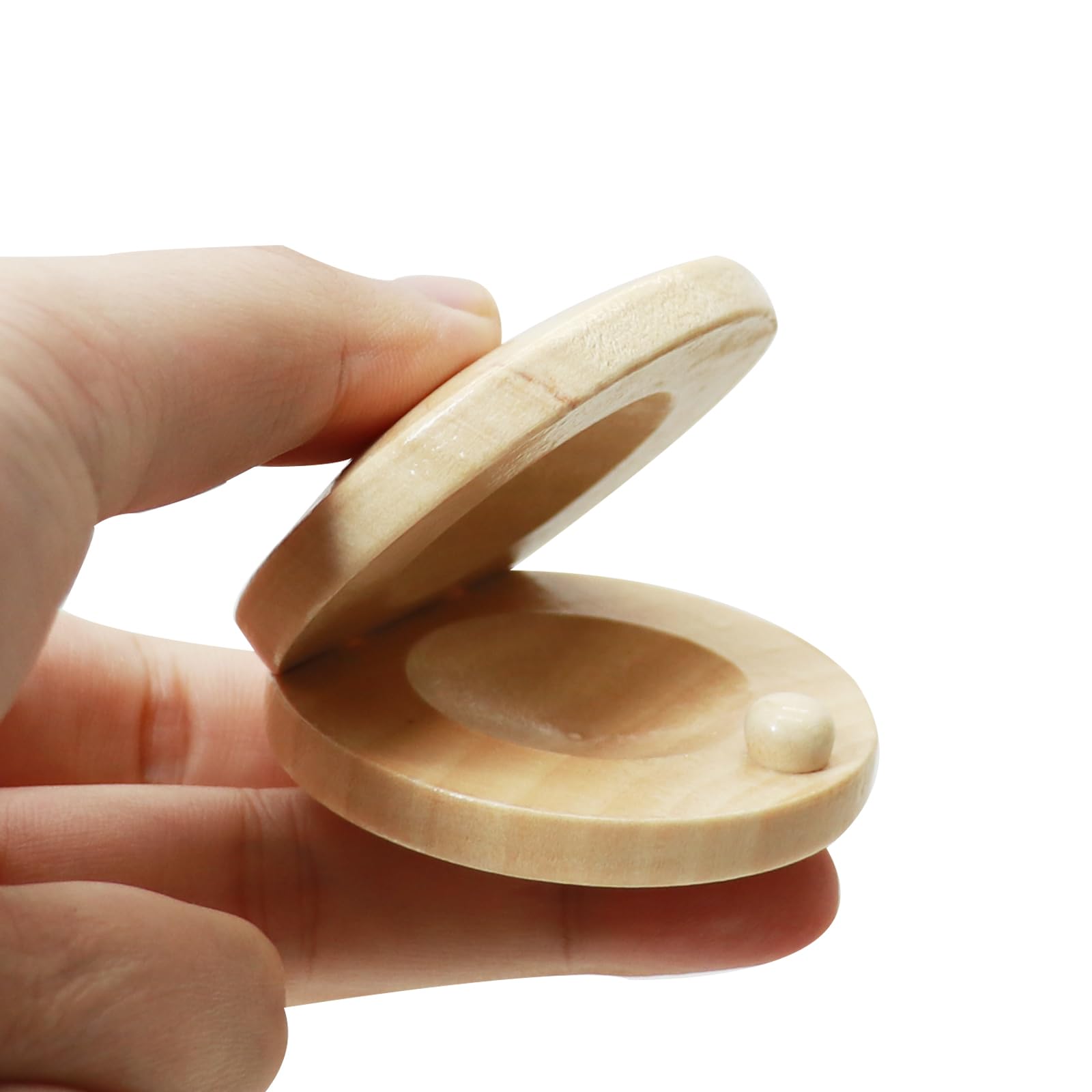 Castañuelas de plástico para dedos, castañuelas, dedos de mano, castañuelas, instrumentos de percusión para adultos, castañuelas de madera, recuerdos de fiesta, instrumento musical rítmico para