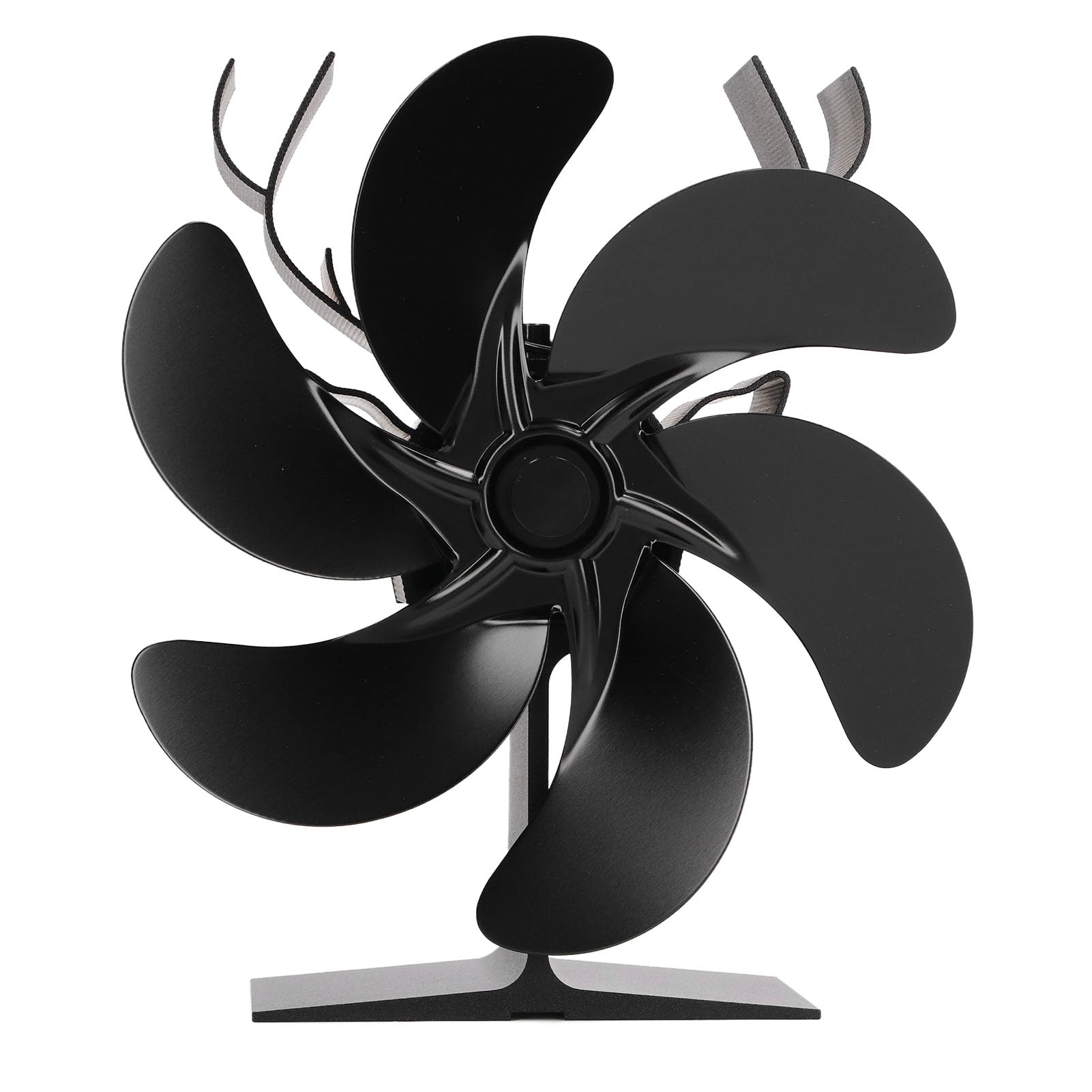 Ventilatore per Stufa a Legna con 6 Pale, Alimentato Dal Calore