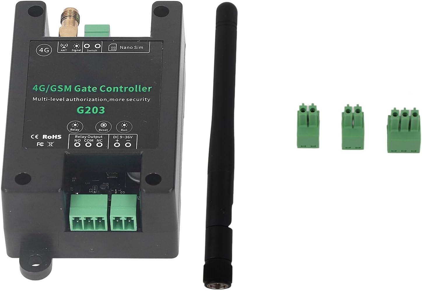 GSM Gate Opener, Garage Door Opener Remote Controller Support for 3G 4G
