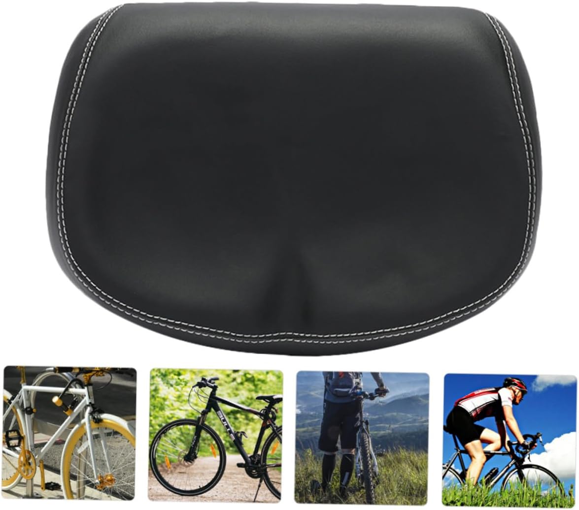 Yardwe 1pc Bike Cycling Saddle Widen Bike Saddle Fine Workmanship High Elasticity Absorption Dry Breathable Easy to Clean