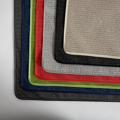 Tischdecke Outdoor Wetterfest, rutschfest & UV-Beständig in 7 Farben - Weichschaum PVC Tischdecke Abwaschbar & Waschbar bei 30°C - Gartentischdecke Oval 140x180 cm Dunkelgrau