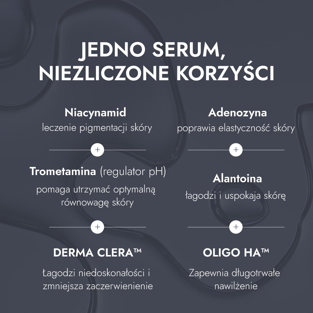 BOOSTER SERUM Z 7 PEPTYDAMI 150ML – Serum Potęgujący, Natychmiastowy Blask Glass Skin, Wygładzenie Porów, Długotrwałe Nawilżenie, Koreanska Kosmetyka Wegan
