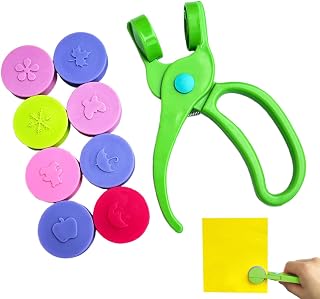 8 máquinas de troquelado de papel a mano, divertidas y creativas, troqueladora de papel a mano, máquina de repujado de papel para álbumes de recortes, para papel