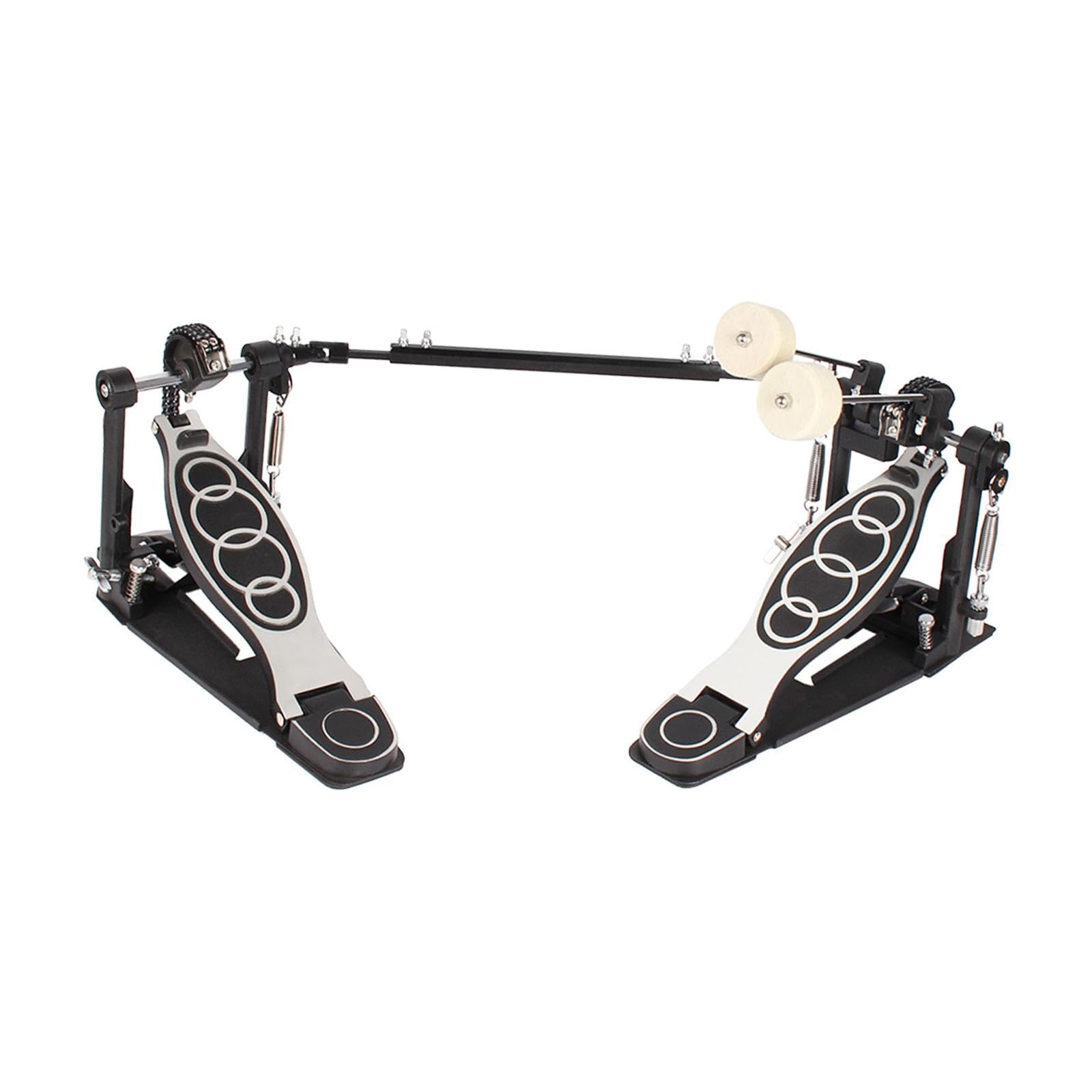 Doble Pedal Bombo Con Base Antideslizante