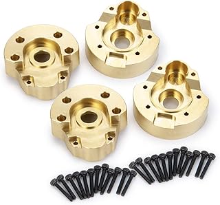 4PCS Heavy Weight Brass Outer Portal Drive Housing 65g for 1/10 Redcat GEN8 RC Crawler Car Upgrades Parts