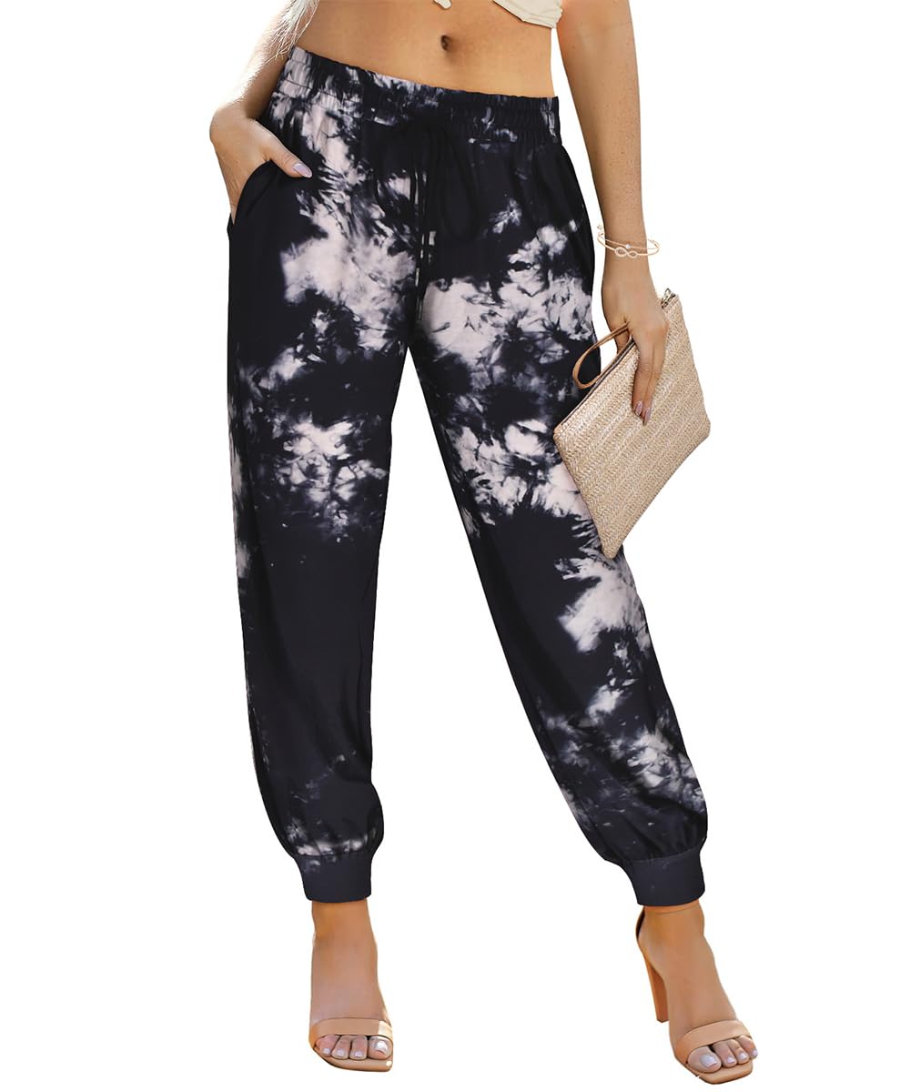 RITERA Plus Size Sweatpants for Women Loose Fit Drawstring Joggers Workout Lounge Pants with Pockets XL-5XL
