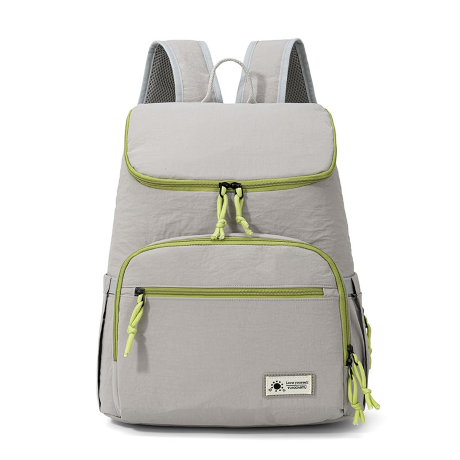 Zaino Fasciatoio Impermeabile Borsa Fasciatoio Organizzato Borsa con Tasche Laterali per il Tempo Libero Libero, Array, Grigio Chiaro