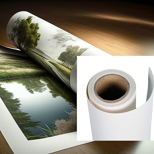 Miniatura 2 de Rollo de lona mate profesional para impresora de inyección de tinta de gran formato Epson, Canon HP, rollo de lona gruesa de poliéster para