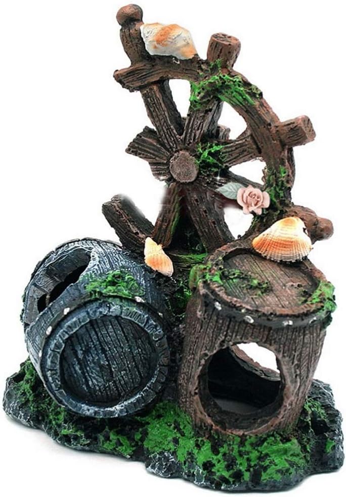 Resin Aquarium Ornament Plastic Decoration Plant for Fish Tank Accessories Home Pet Fish Tank Decor Supplies