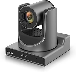 Zowietek New Gen PTZ AI Camera PoE | AI Tracking | 30X Optical Zoom | simultaneous SDI，HDMI and USB Outputs | IP Live Streaming for Meeting, Church, Events, Teaching