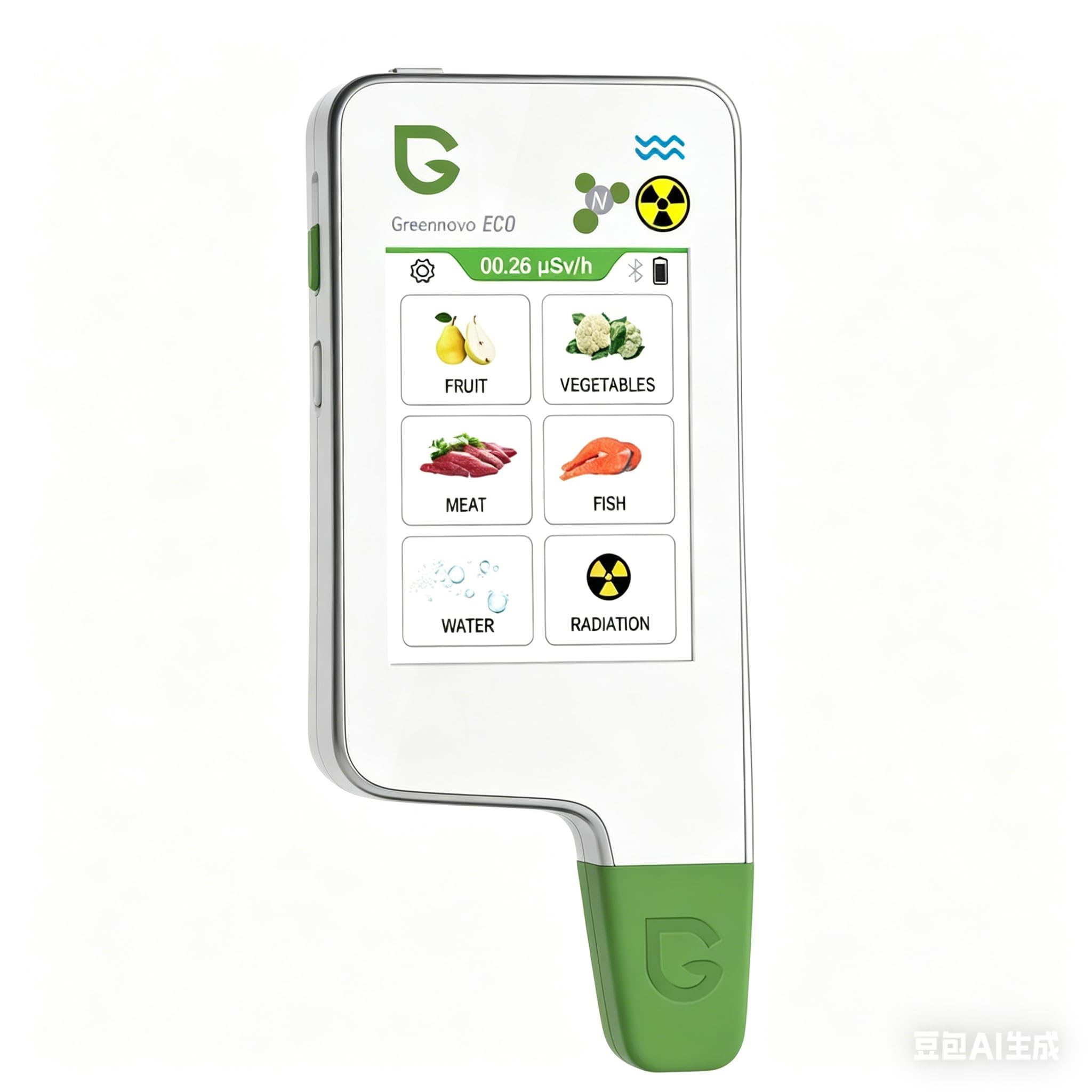 6 in 1 Greentest ECO 5F Food Nitrate Tester, High Accuracy Radiation Detector Geiger Counter Water Quality Meter TDS Hardness PPM Analyzer Dosimeter for Vegetable, Fruit, Meat, Fish, Water-image-37