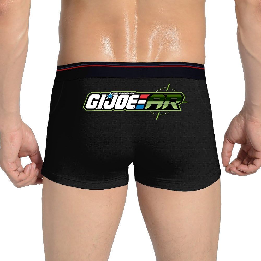 G.I. Joe American Animated Television Mens Satin Thongs Panties Plus Size Briefs Knickers Boxer