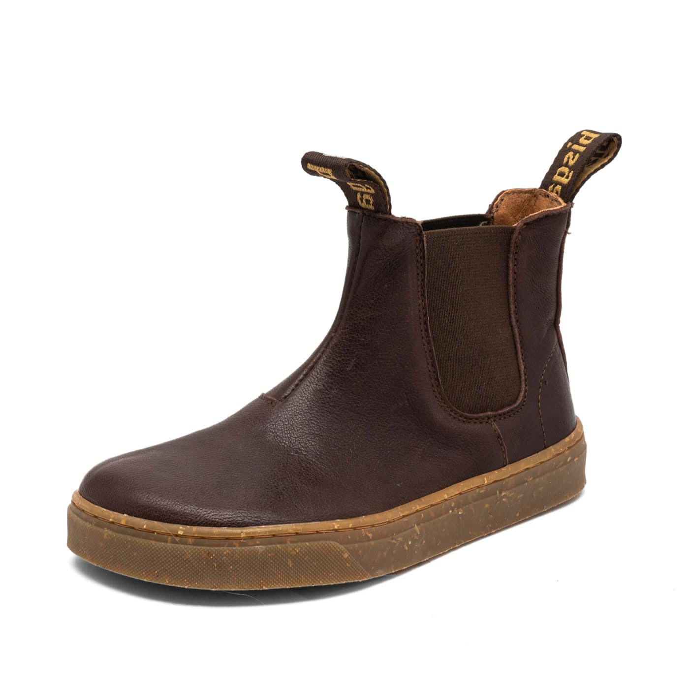 Bisgaard Barefoot ene Chelsea Boot, Dark Brown, 34 EU Wide, dark brown, 1.5 UK