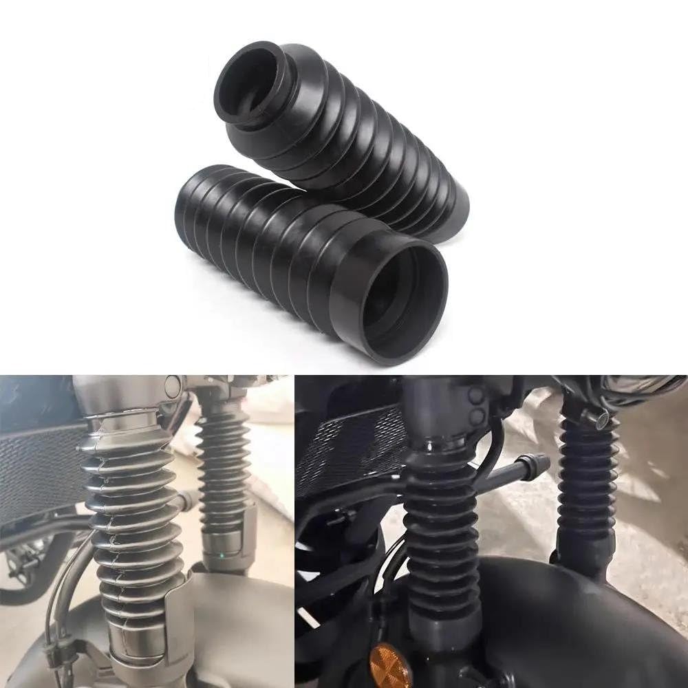 Pour CB400ss CB400 SS CB 400 CB500 Moto Motocross Protecteur De Fourche Avant Couvercle Anti-poussière Couvercle De Fourche Avant