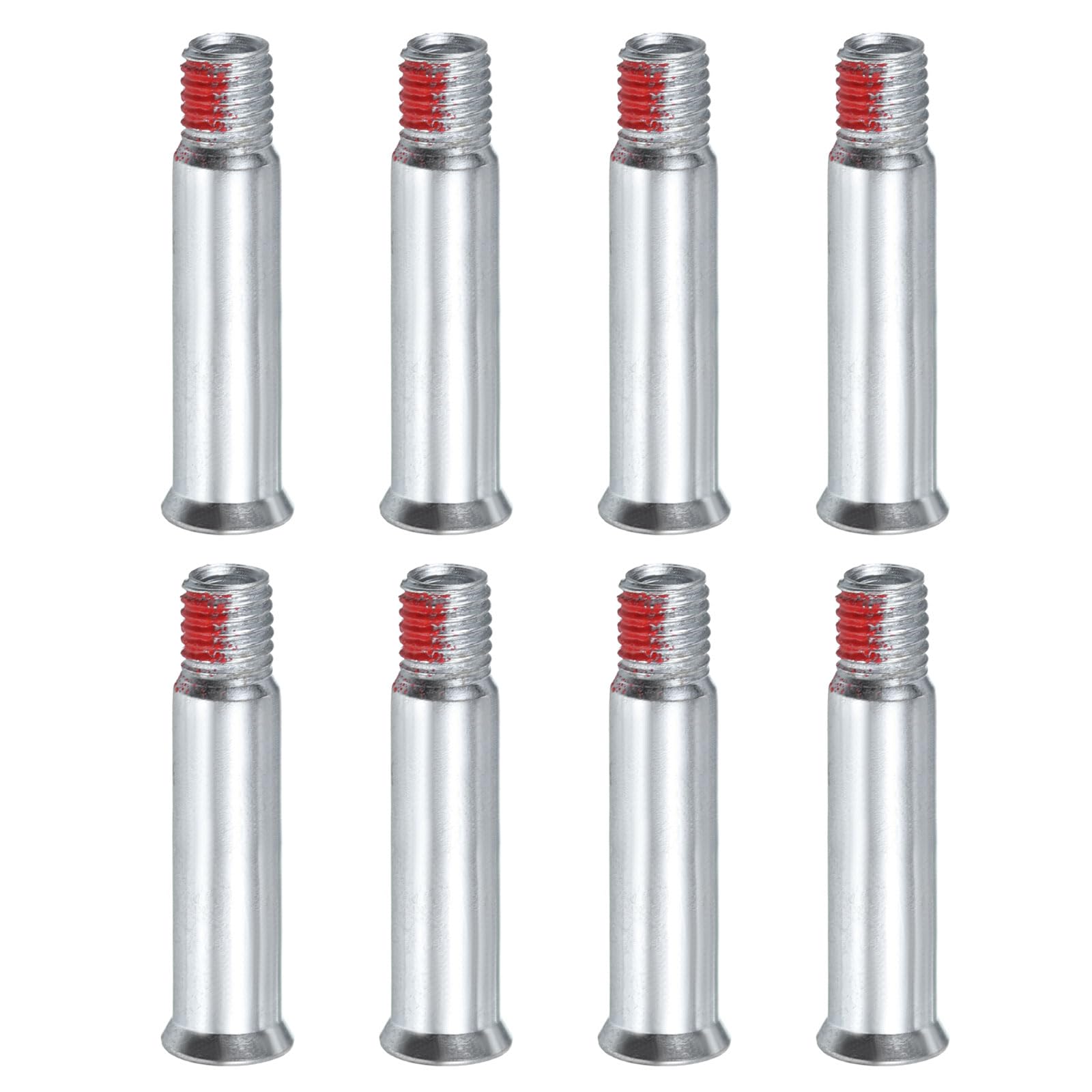 uxcell 8 Pcs Inline Skate Axle Spacer Screw Replacement, Roller Skate Replacement Accessories
