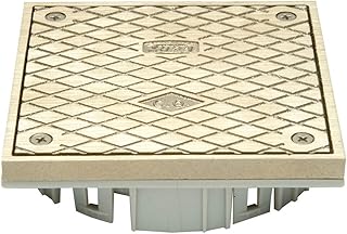 Zurn LC-CS05NI Square 5" x 5" Nickel Bronze Cleanout Head Assembly