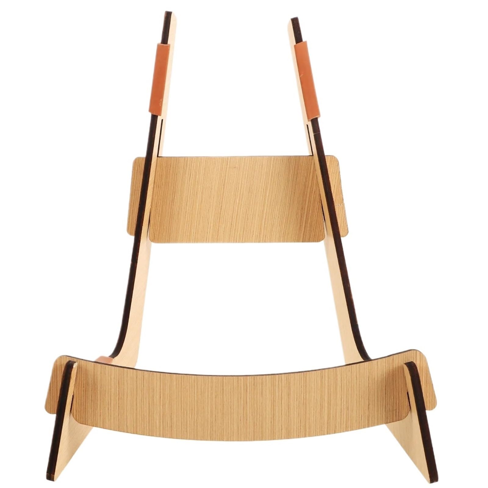 GCYEIDMA Guitar Stand Wood Wood Guitar Stand Floor Stable Holder For Bass Guitars Violin Ukulele Cello String Instrument Display Rack(25X17X17CM)