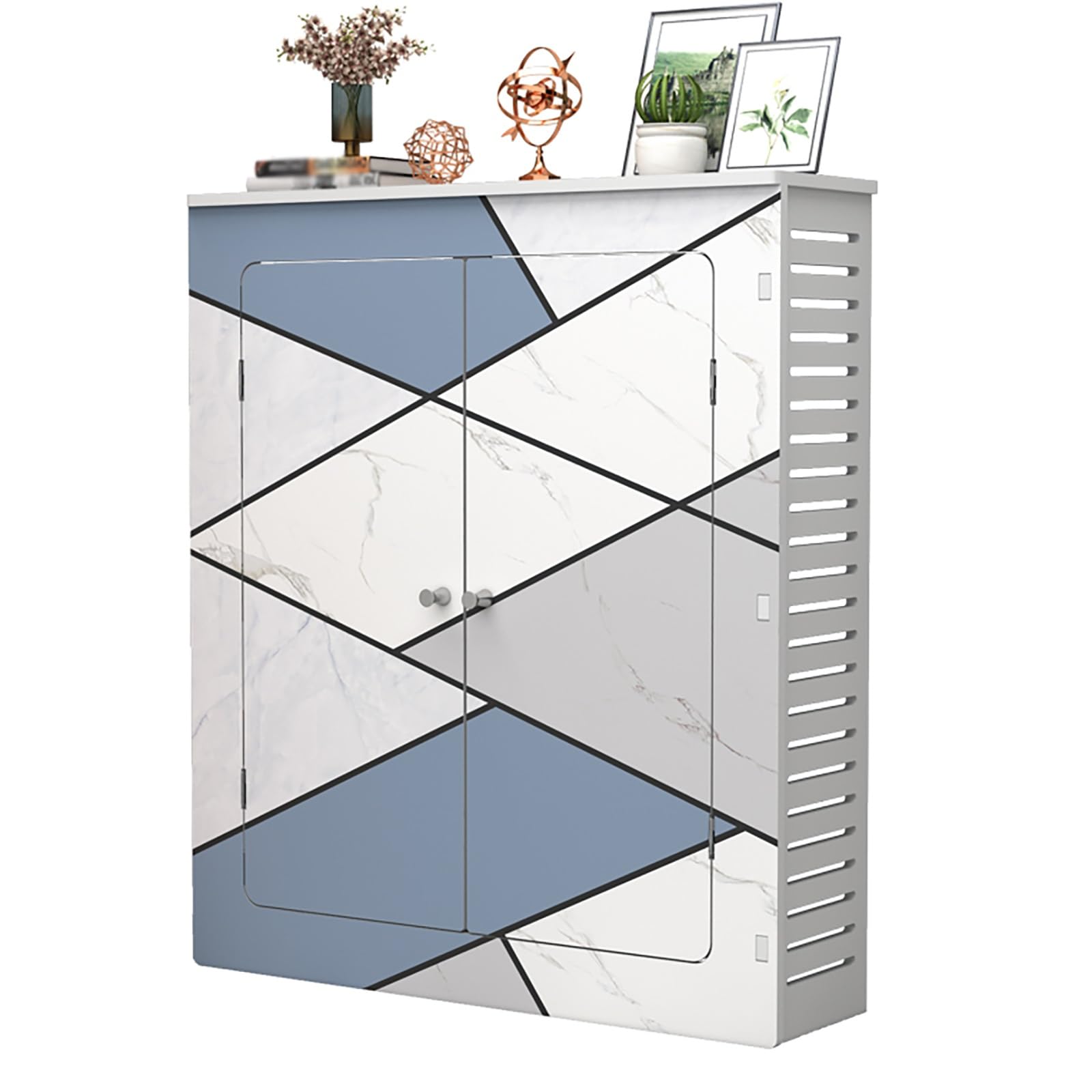 Gabinete de calefaccion decorativo ideal para pasillos estrechos y salones