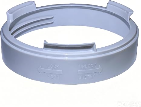 5.9 Inch Portable Air Conditioner Exhaust Hose Duct Tube Adapter Coupling | Universal Round Interface Connector, Extension Accessory for Clockwise & Counter-clockwise Mobile A/C Exhaust Hoses