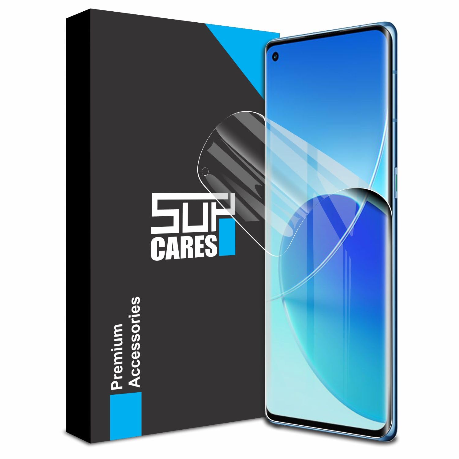 SupCares TPU Unbreakable Membrane Screen Protector for Realme GT 6T 5G (6.78 Inch) with Easy Self Installation Kit | Transparent (B0D4V39Q1D) Amazon Price History, Amazon Price Tracker