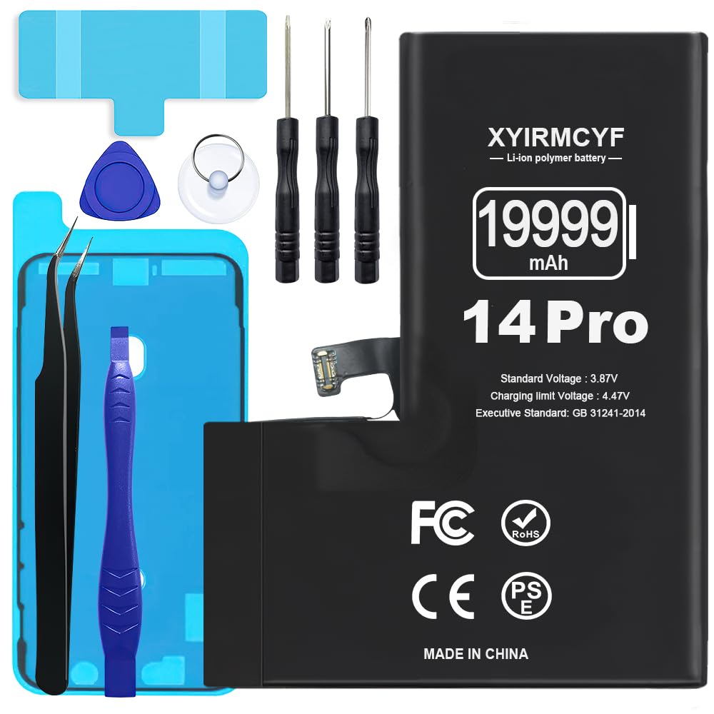 Amazon.com: XYIRMCYF 19999mAh Super Capacity Battery Compatible