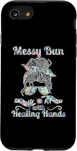 Funda para iPhone SE (2020) 7 8 Masoterapeuta LMT Masoterapeuta Masaje Terapeuta Divertido