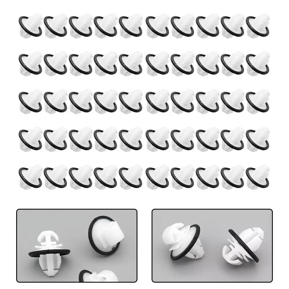 Pack De 50 Clips De Garniture De Bande De Moulage Secure Fit
