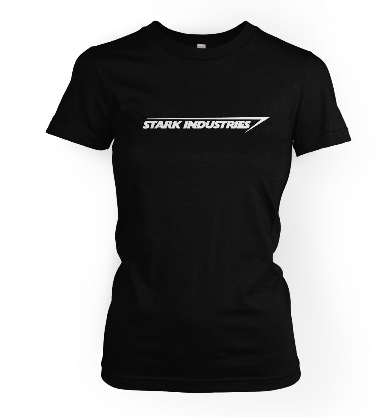 Stark Industries Women's T-Shirt - Black X Large (Approx Size 14)