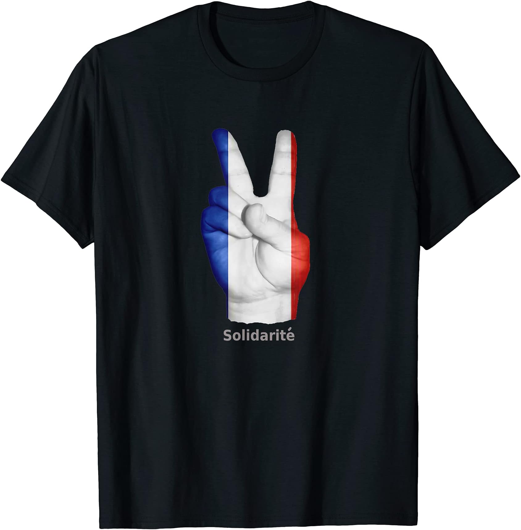 Solidarite Paris Colors Peace T-shirt