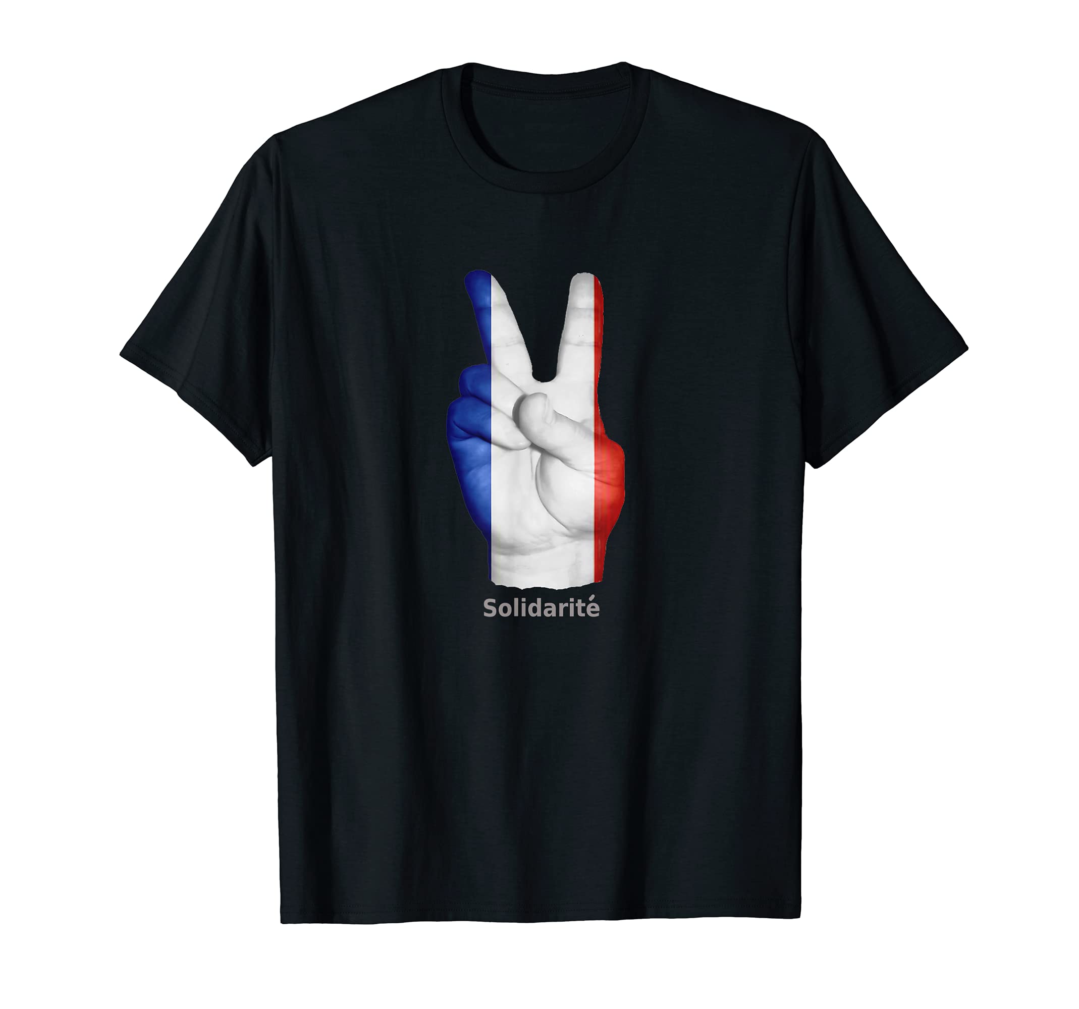 Solidarite Paris Colors Peace T-shirt