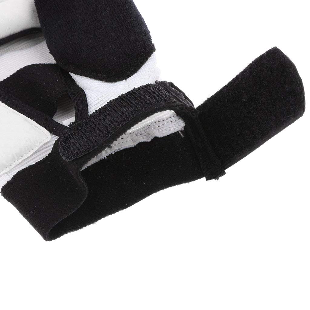 1 paire de demi-gants de protection pour les mains + 1 paire de protège-pieds pour le taekwondo, les arts martiaux, la protection des vêtements
