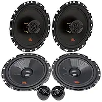 Kit Som Automotivo Completo Flex 4: Par de Alto Falantes Triaxial 6TRFX55 (110W RMS) + Par de Auto Falantes 2 Vias 62VFX55 (110W RMS) - POTÊNCIA, CLAREZA E IMERSÃO para seu Carro!