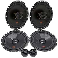 Flex4 Kit Som Automotivo Completo: Par de Alto Falantes Triaxial 6TRFX55 (110W RMS) + Par de Auto Falantes 2 Vias 62VFX55 (110W RMS) - Potência, Clareza e Imersão para Seu Carro