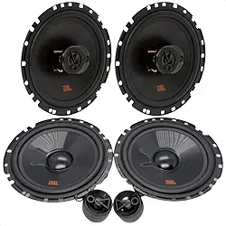 Kit Som Automotivo Completo Flex 4: Par de Alto Falantes Triaxial 6TRFX55 (110W RMS) + Par de Auto Falantes 2 Vias 62VFX55 (110W RMS) - POTÊNCIA, CLAREZA E IMERSÃO para seu Carro!