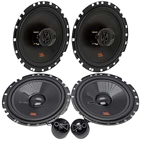 Flex4 Kit Som Automotivo Completo: Par de Alto Falantes Triaxial 6TRFX55 (110W RMS) + Par de Auto Falantes 2 Vias 62VFX55 (110W RMS) - Potência, Clareza e Imersão para Seu Carro