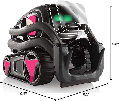 Miniatura 7 de IPG Kit de decoración de protector de pantalla facial para robot vector, protector de ataques inesperados de niños y mascotas. Incluye ruedas y