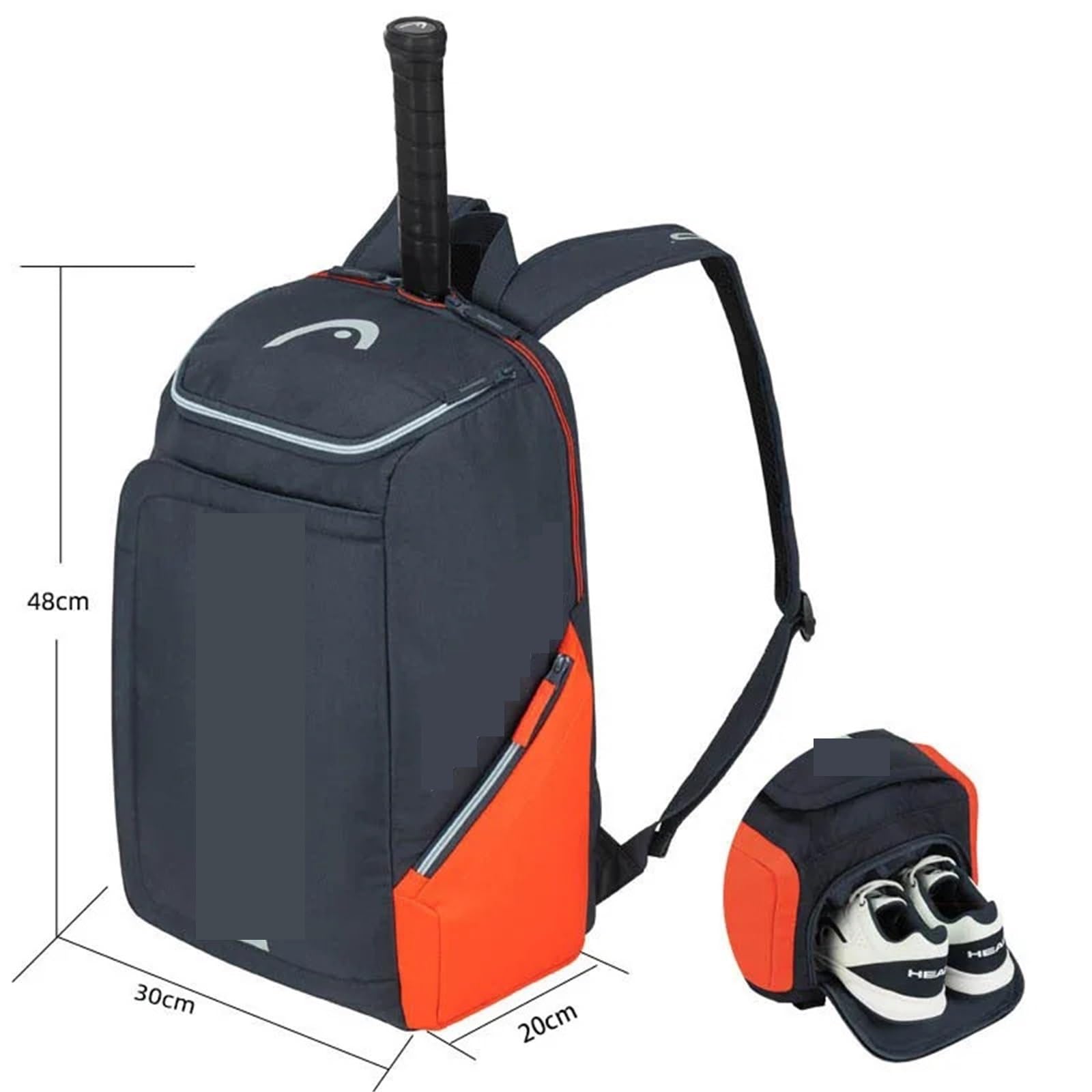 Borsa per Racchetta da Tennis Zaino da tennis | Borsa da uomo Tenis Donna Padel Sport