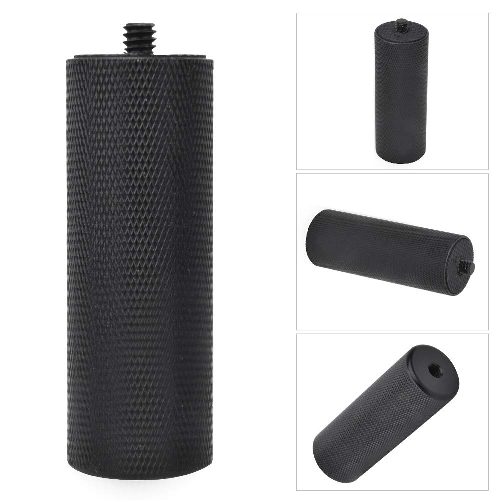 Handgreep kunststof 257x33 mm - Zwart