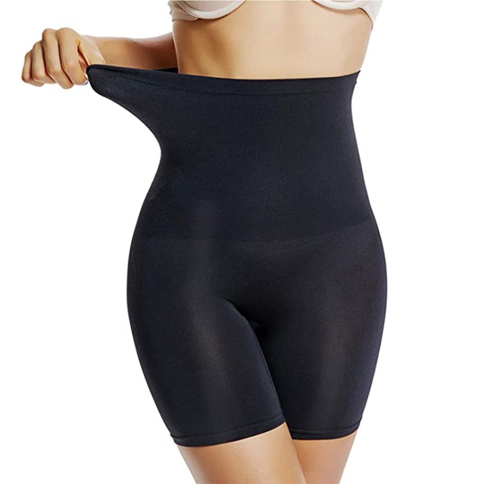 MMRTDJDR Short Gainant Taille Haute pour Femmes, Culotte de contrôle du Ventre, entraîneur de Levage des Fesses, Culotte sans Couture