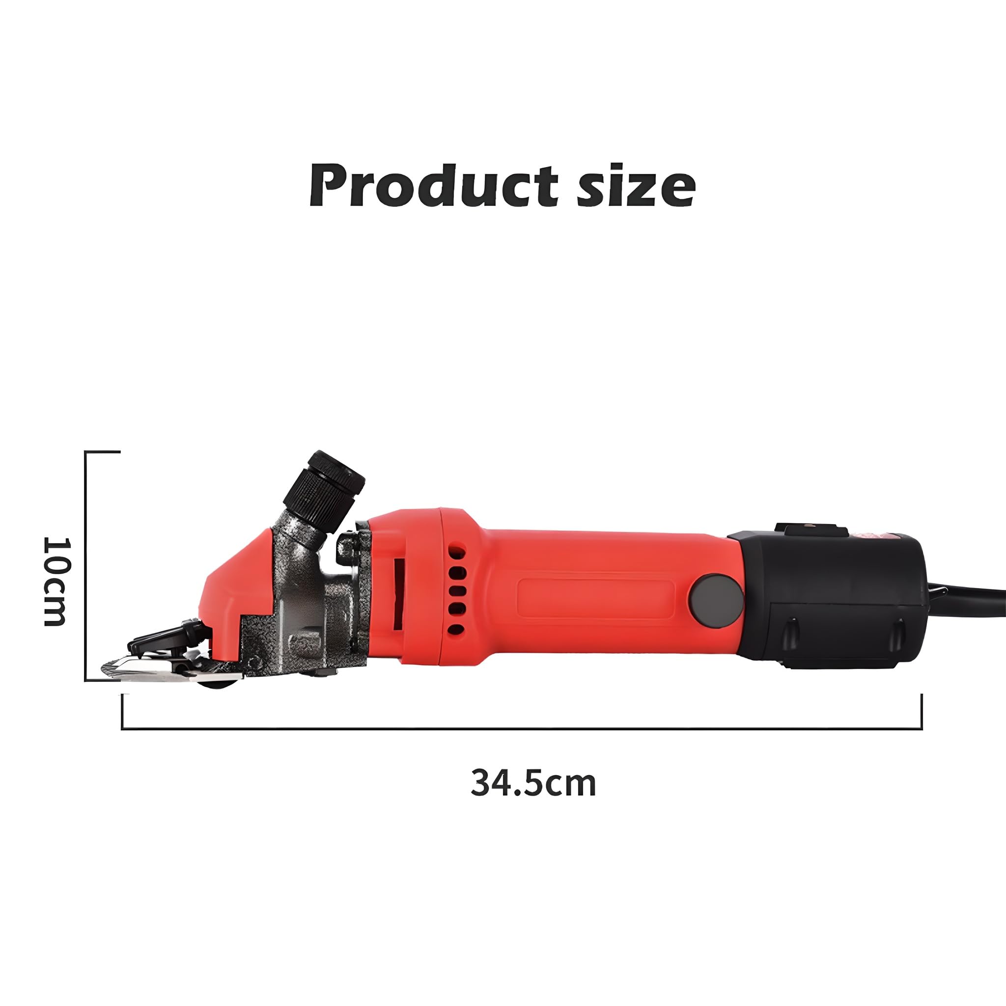 690W Shears di Pecore Professionali Set con Clipper per Animali a 6 Velocità Regolabili, Pesanti, Cesoie Elettriche per Cavalli Capre da Pecora, Alpaca e Toelettatura del Bestiame black