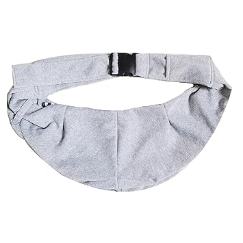 Indy Mall Pet Sling Carrier Dog Cat Adjustable Shoulder Carry Bag Light Gray
