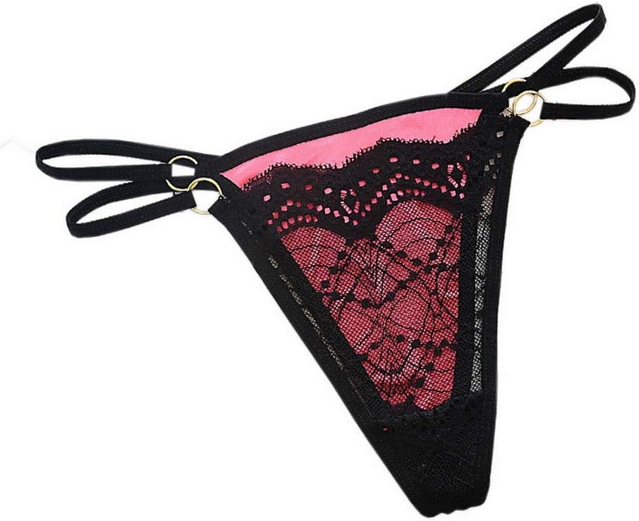 Women Underwear Satins Lace G String Thong Briefs B29