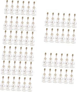 NOLITOY 60 Pcs Wedding Bubble Bottle Toys in Bulk Mini Toys Adult Gifts Small Bubble Wedding Favors Party Favors for Adults Wedding Party Favors Bubble Bottle Toys Refilled Bubble Bottle