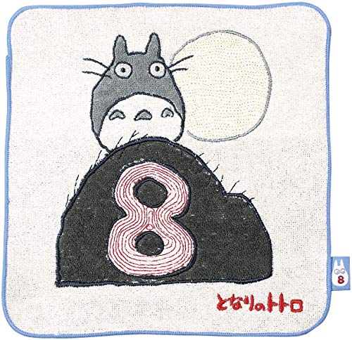 丸眞 ハンドタオル ジブリ となりのトトロ 約25×25cm トトロ 8月 誕生月 0590229100